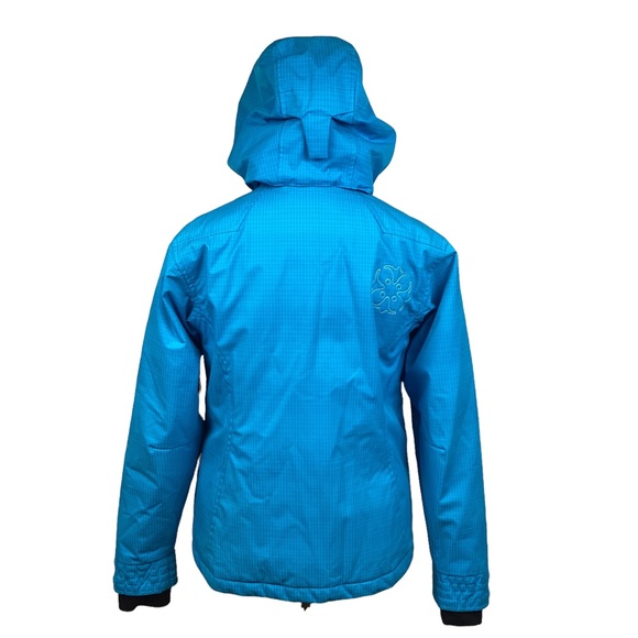Columbia Omni-Tech Ski Coat Jacket Turquoise - Picture 5 of 16